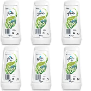 Glade Solid Gel Air Freshener 150g Lily Of The Valley (Pack of 6)