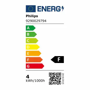 Philips LED CRi 90 GU10 Bulb 3.7W Dimmable Master LEDspot VALUE Warm White (3 Pack)