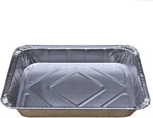 6 X 50Cm Aluminium Foil Roasting Dish Food Oven Baking Cooking Disposable Tray