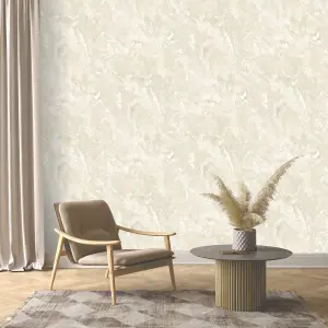 Vasari Serafina Marble Natural Wallpaper