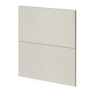 GoodHome Stevia Matt sandstone slab Standard Base Drawer end panel (H)340mm (W)595mm