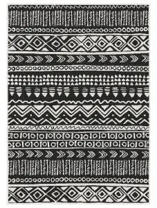 Duo Weave Collection Outdoor Rugs in Aztec Design