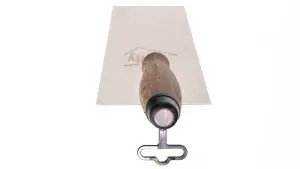 Toolty Bucket Trowel with Cork Handle 140mm Stainless Steel for Scooping and Scraping Mortar Cement Plaster Masonry Brickwork