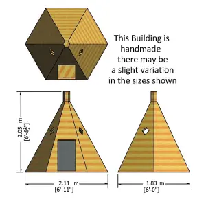 Wigwam Playhouse Children's Wendy House