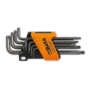 Beta Tools 97BTX SC8 Trox Ball Head Offset 8-Piece Key Wrench