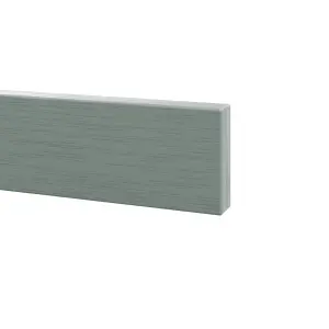 GoodHome Alpinia Matt Green Painted Wood Effect Shaker Standard Appliance Filler panel (H)58mm (W)597mm