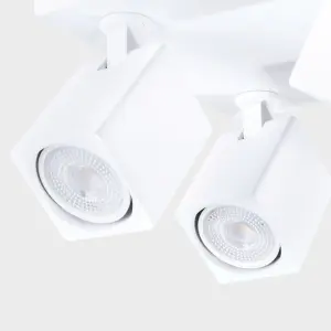 Harper Living 4 light Spot light, square shaped, White