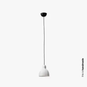 Luminosa Venice White Dome Pendant Lamp