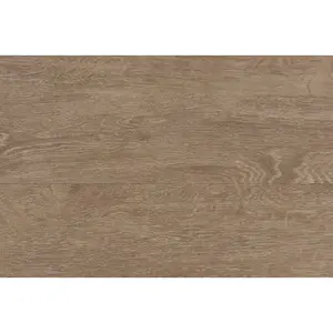 Dec30 1267 Eternal Oak Brown Wood Effect 2mm Thick Glue-Down LVT For Home & Contract Commercial Usage 4.752 m² Per Pack