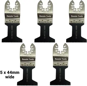 Rennie Tools Pack of 20 x Bi-Metal Mixed Multitool Blades for Wood, Nails, Non-Ferrous Metals. Oscillating Multi Tool Blades