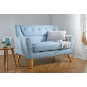 Birlea Lambeth Medium Sofa Duck Egg Blue