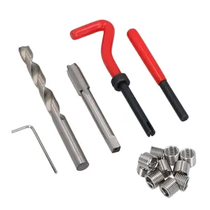 M10 x 1.5mm Thread Tap Repair Cutter kit helicoil 15pc set damaged thread