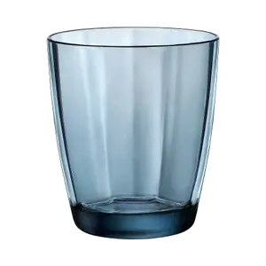 Bormioli Rocco - Pulsar Double Old Fashioned Glasses - 390ml - Blue - Pack of 6