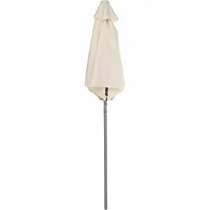 2M Garden Crank & Tilt Cream Parasol