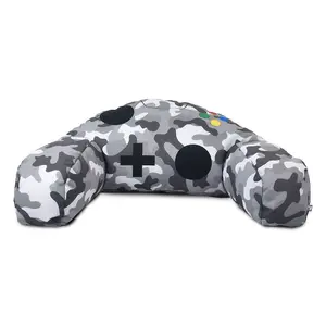 rucomfy Printed Indoor Gaming Controller Support Cushion Beanbag - Camo