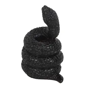 Something Different Snake Incense Holder Black (One Size)