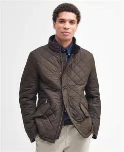 Barbour Powell Quilted Jacket Black M