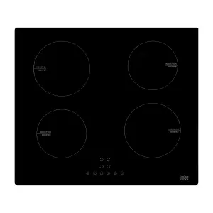 Cooke & Lewis CLIND60 59cm Induction Hob - Black