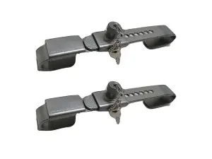 Shipping Container Security Lock 230MM x 340MM x2 (Adjustable Storage Cargo Bar)