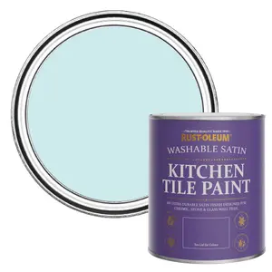 Rust-Oleum Duck Egg Satin Kitchen Tile Paint 750ml