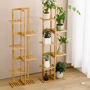 Outdoor 6 Tiered Garden Hanging Wood Plant Stand 1250mm(H)