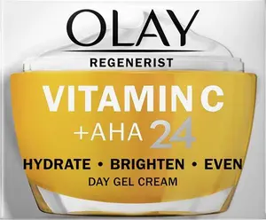 Olay Vitamin C + AHA24 Day Gel Face Cream For Bright And Even Tone 50Ml