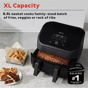 Instant Vortex Plus Versazone Air Fryer 8.5L, Black