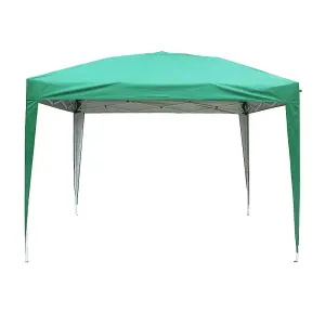 SunDaze 3x3M Green Pop Up Gazebo Tent Outdoor Garden Shelter Folding Marquee Canopy with Frame (No Side Panels)