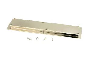 From The Anvil Polished Nickel 250mm Art Deco Rectangular Pull