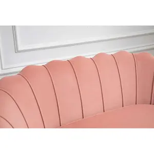 Birlea Ariel 2 Seater Sofa Coral