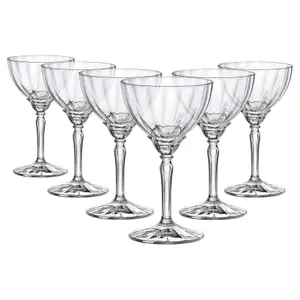 Bormioli Rocco - Florian Champagne Cocktail Saucers - 240ml - Clear - Pack of 6