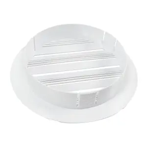 150mm circular vent ducting cover for bathrooms or kitchens