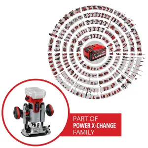 Einhell Cordless Palm Router 18V Brushless Power X-Change Professional TP-RO 18 Li BL - Body Only