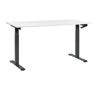 Adjustable Desk Manual White DESTINES