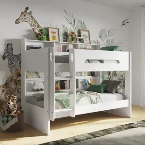 Flair Interstellar Wooden Bunk Bed - White