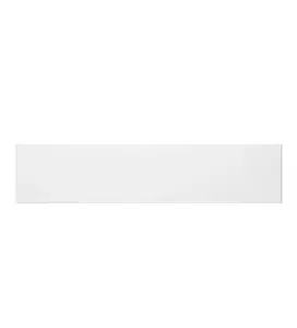 WTC White Gloss Vogue Lacquered Finish 140mm X 997mm (1000mm) Slab Style Kitchen DRAWER FRONT Fascia 18mm T