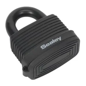 Sealey Laminated Steel Body Weatherproof Combination Padlock 48mm PL302CW