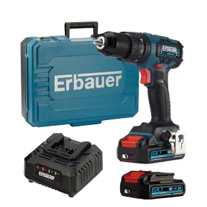 Erbauer Ext 18V Li-ion Cordless Combi drill (2 x 2Ah)