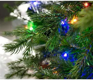 Lighted Artificial Fir Christmas Tree The Seasonal Aisle Size: 5ft H