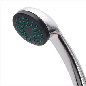 New 1 Function Bathroom Shower Head Chrome Spray Hose Abs Universal Jet Bath