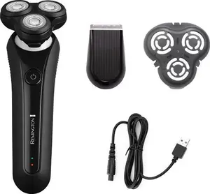 Remington X5 Limitless Men's Electric Shaver (Cordless, Wet & Dry, Rotary Shaver, 360° Pivotball, Flexible Shaving Heads, Detail Trimmer, USB