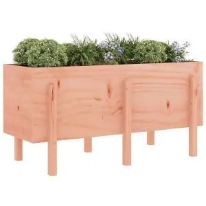 Berkfield Garden Raised Bed 121x50x57 cm Solid Wood Douglas