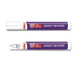 UniBond Ice White Reviver Grout pen, 7ml