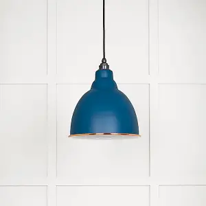 White Gloss Brindley Pendant in Upstream