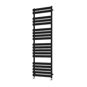 Right Radiators 1800x600 mm Designer Flat Panel Heated Towel Rail Radiator Bathroom Warmer Heating Black