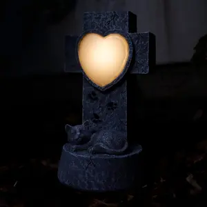 Gardenwize Solar Powered LED Dog Memorial Remembrance Ornament Light Decorative Decking Light