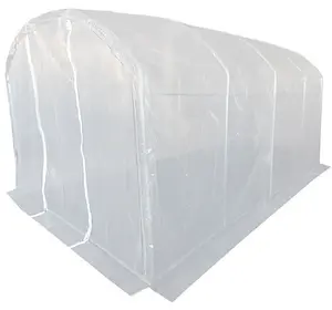 4m x 3m (13' x 10' approx) Extreme Clear Polythene Poly Tunnel