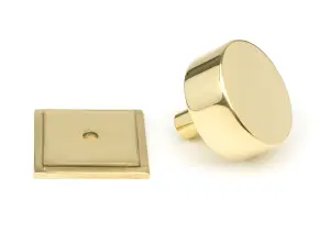 From The Anvil Polished Brass Kelso Cabinet Knob - 38mm (Square)