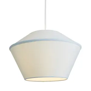 Inlight Daphne Pastel blue Easyfit Lamp shade (D)40cm