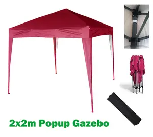 MCC Direct 2X2 Pop up red Gazebo